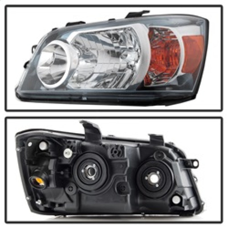 SPYDER Xtune Toyota Highlander 04-06 (Non Hybrid Models) OEM Style Headlights Chrome HD-JH-THIGH04-AM-C 9039157 9039157 Photo - Unmounted