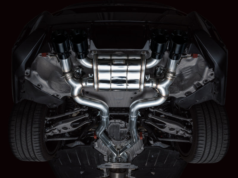 AWE Tuning 23-24 BMW G87 M2 SwitchPath Edition Exhaust - Diamond Black Tips 3025-43487 3025-43487 Photo - Mounted