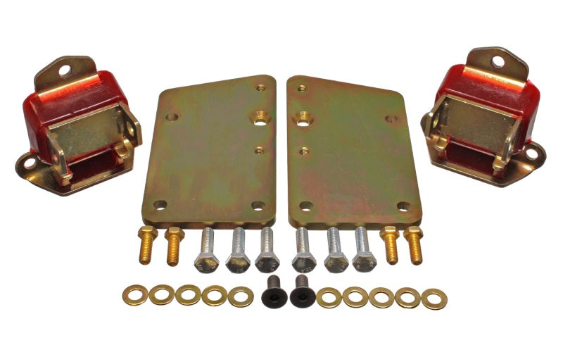 Energy Suspension Motor Mount Insert Red Chevrolet Camaro All 1969-1971 3.1150R Photo - Primary