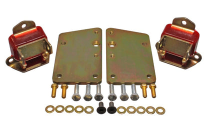 Energy Suspension Motor Mount Insert Red Chevrolet Camaro All 1969-1971 3.1150R Photo - Primary