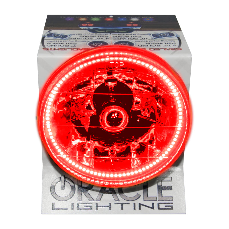 ORACLE Lighting Oracle 5.75 Sealed Beam Powered Display - Red 8066-003 8066-003 Photo - out of package