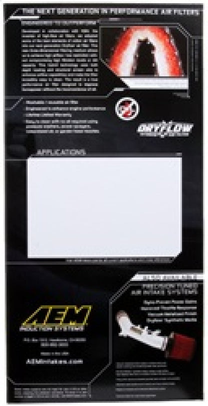 AEM Induction AEM 02-10 VW Touareg, 02-09 Porsche Cayenne Panel Filter 28-20857 28-20857 Photo - in package