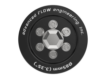 aFe 15-23 Dodge Challenger / 15-23 Dodge Charger SRT Hellcat 3.35in Supercharger Power Pulley Kit 79-10005 79-10005 Photo - Unmounted