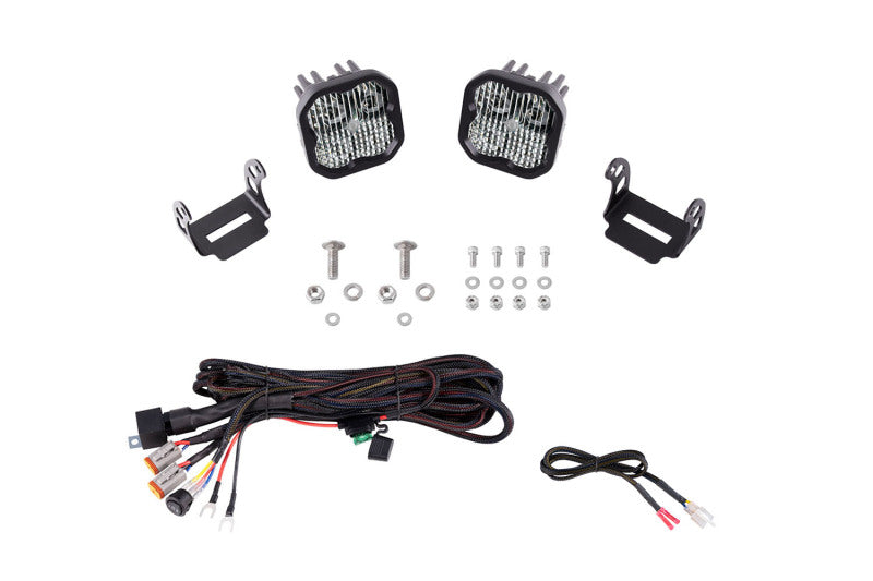 Diode Dynamics 2021 Ford Bronco Sport SS3 LED Ditch Light Kit - White Combo DD7184 DD7184 Photo - Primary