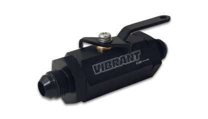 Vibrant -8AN to -8AN Male Shut Off Valve - Black 16748 16748 Photo - Primary