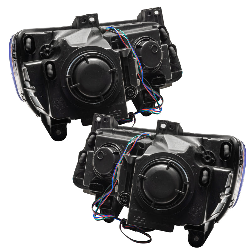 ORACLE Lighting Oracle 11-14 Chrysler 300C SMD HL - Black - NON HID - ColorSHIFT DRL - ColorSHIFT 7731-330 7731-330 Photo - Mounted