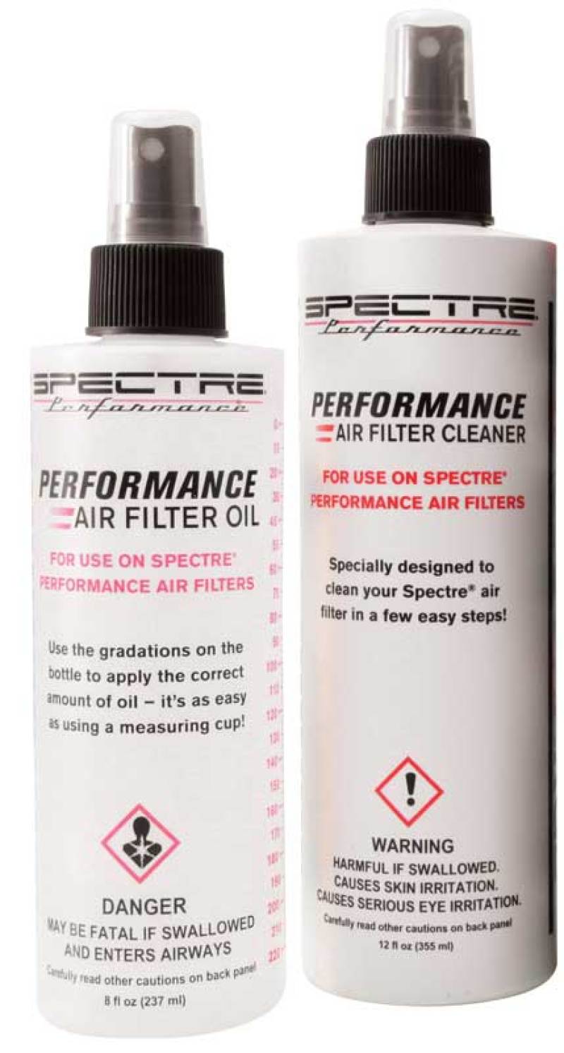 Spectre Accucharge Kit for HPR Filters (Includes 12oz. Cleaner / 8oz. Oil) HPR4820 HPR4820 Photo - Primary