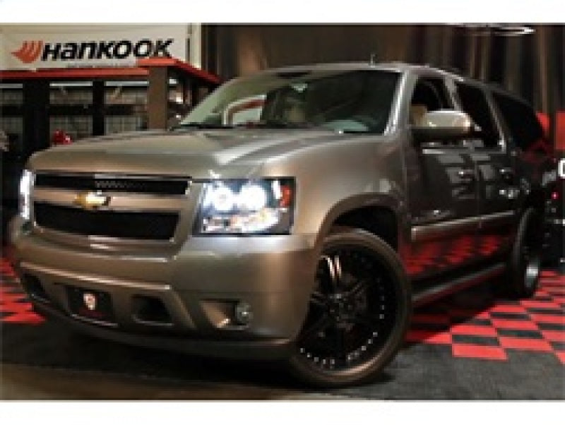 Spyder Chevy Suburban 1500/2500 07-14 Projector Headlights CCFL Halo LED Black PRO-YD-CSUB07-CCFL-BK 5030047 5030047 Photo - Mounted
