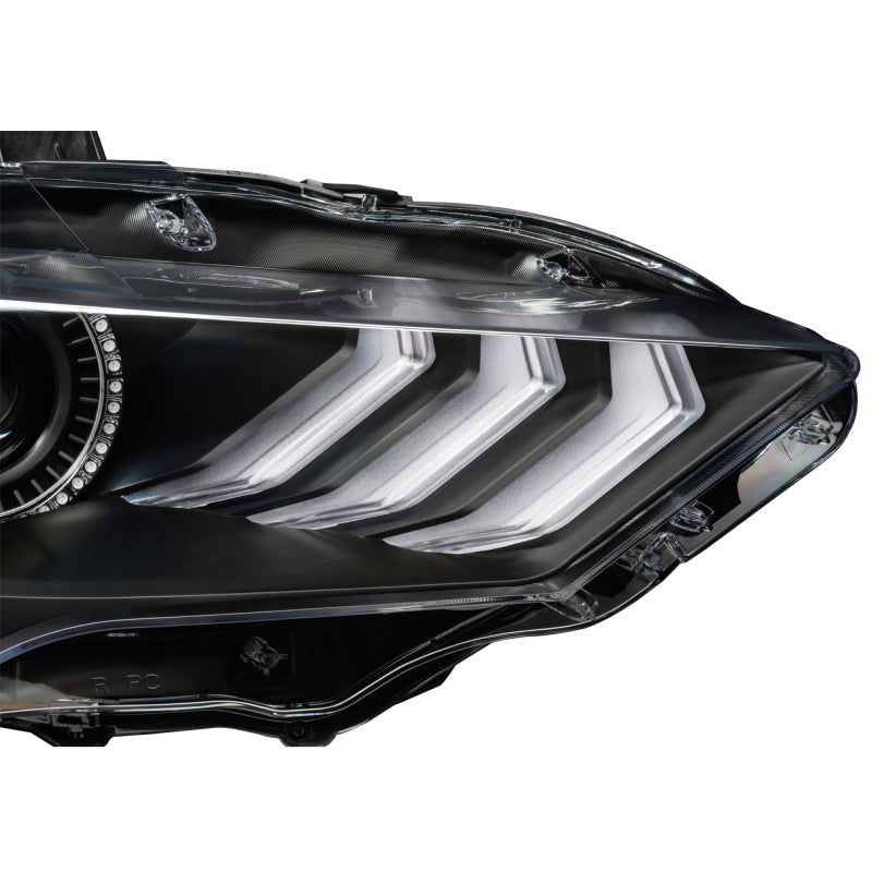 ORACLE Lighting 18-23 Ford Mustang Dynamic ColorSHIFT LED Headlights - Black Series 8204-332 8204-332 Photo - Close Up