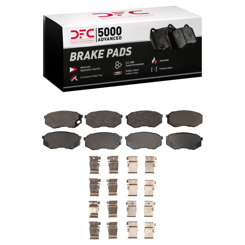 DFC DFC 5000 Advanced Semi Met Brake Pads Brakes, Rotors & Pads Brake Pads - OE main image