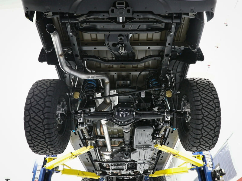 aFe +20 Jeep Gladiator MACH Force-Xp 3 IN 409 Stainless Steel Cat-Back Hi-Tuck Cat-Back 49-48081 49-48081 Photo - Mounted