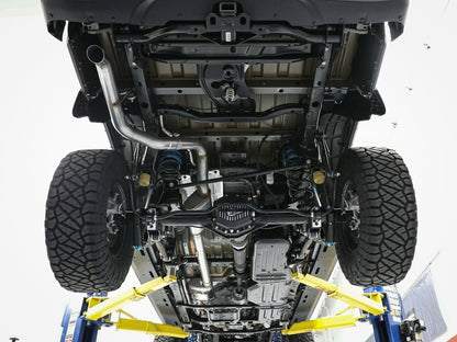 aFe +20 Jeep Gladiator MACH Force-Xp 3 IN 409 Stainless Steel Cat-Back Hi-Tuck Cat-Back 49-48081 49-48081 Photo - Mounted