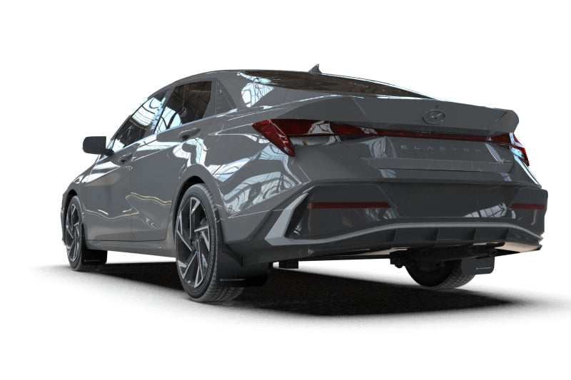 Rally Armor 2024 Hyundai Elantra N Line Black Mud Flap w/ Grey Logo MF120-UR-BLK-GRY MF120-UR-BLK-GRY User 1