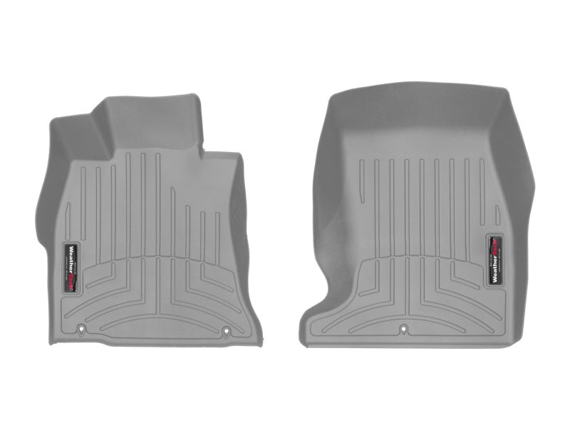 WeatherTech WT FloorLiner - Front - Grey Floor Mats Floor Mats - Rubber main image