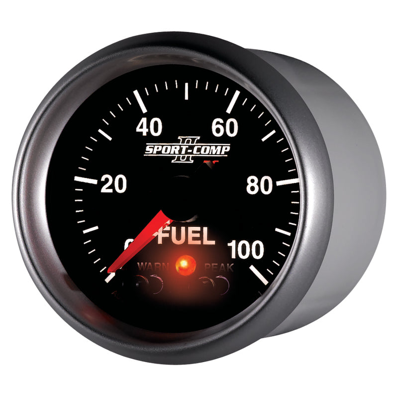 Autometer 2-1/16" Fuel Pressure, 0-100 Psi, Stepper Motor, Sport-Comp II 3671 User 3