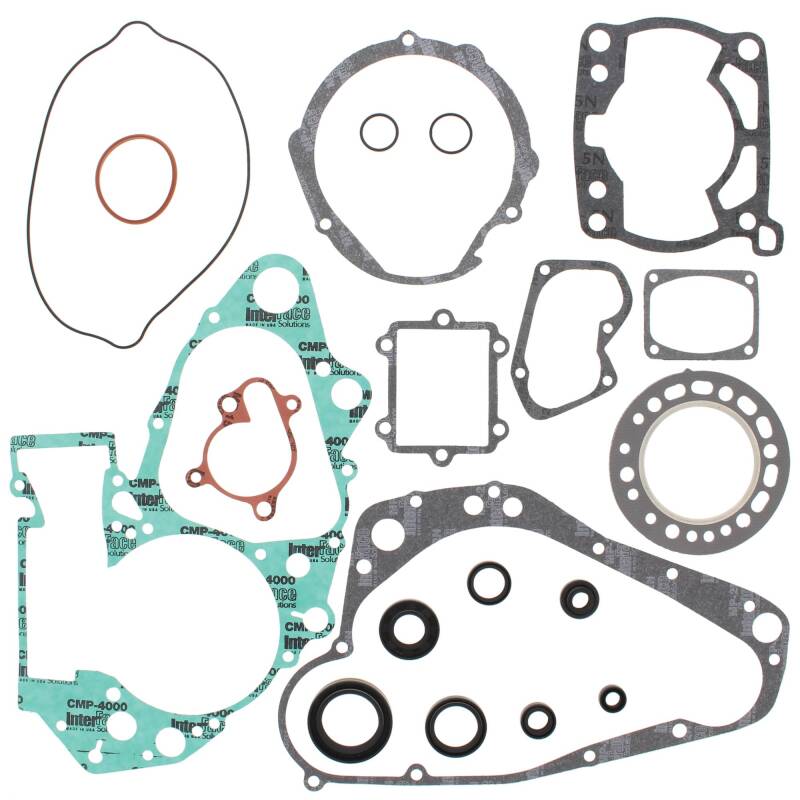 Vertex Pistons Vertex Gaskets 1990 Suzuki RM250 Complete Gasket Kit w/ Oil Seals 811576 811576 Photo - Primary