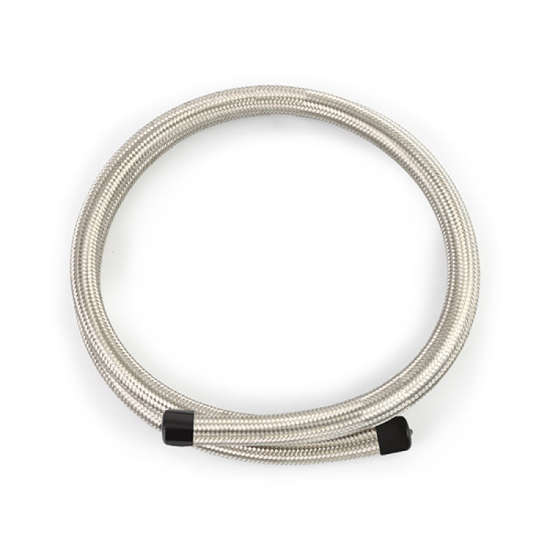Mishimoto 6Ft Stainless Steel Braided Hose w/ -8AN Fittings - Stainless MMSBH-0872-CS MMSBH-0872-CS Photo - Primary