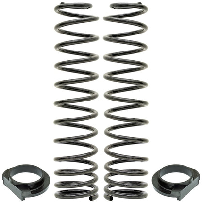 RockJock JL Front Coil Springs 4in Lift w/ Urethane Isolators Pair CE-9818FS CE-9818FS Photo - Primary