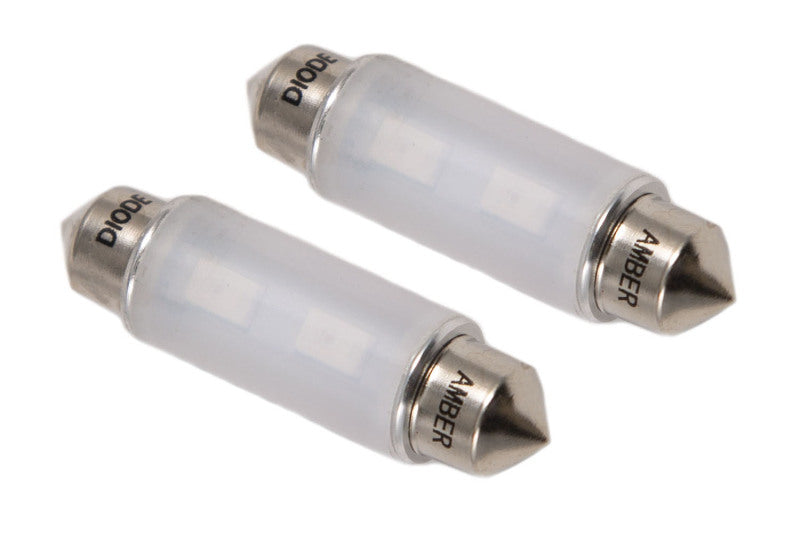 Diode Dynamics 41mm HP6 LED Bulb - Amber (Pair) DD0316P DD0316P Photo - Primary
