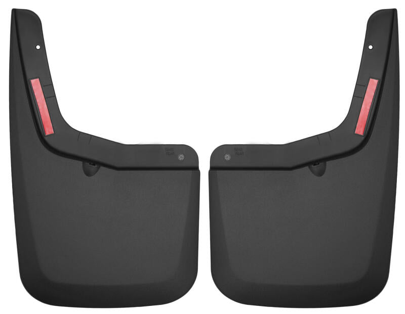 Husky Liners 2015 Ford F-150 w/ OE Fender Flares Mud Guards Black Rear Mud Guards 59451 Photo - Primary