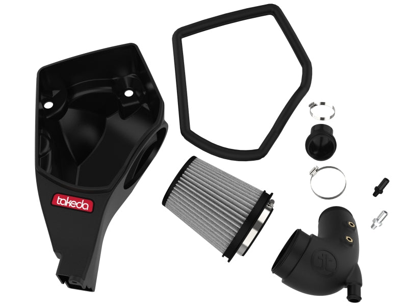 aFe 18-21 Kia Stinger L4 2.0L (t) Takeda Stage-2 Cold Air Intake System w/ Pro DRY S Filter 56-10055D 56-10055D Photo - Unmounted