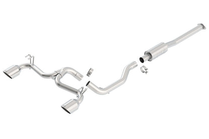 Borla 08-14 Mitsubishi EVO X Catback Exhaust 140285 140285 Photo - Primary