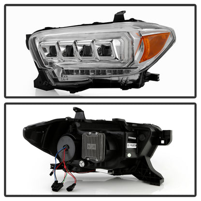 Spyder 16-20 Toyota Tacoma Halogen Model Only High-Power LED Headlights - Chrome PRO-YD-TT16HALAP-C 5088369 5088369 User 1