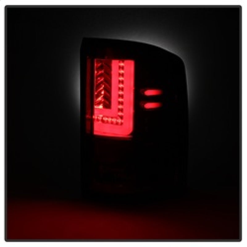 Spyder GMC Sierra 2016-2017 Light Bar LED Tail Lights - Red Clear ALT-YD-GS16-LED-RC 5083807 5083807 Photo - Unmounted