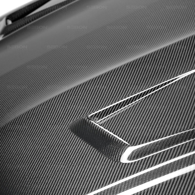 Seibon 12-14 Mercedes C-Class GT Style Carbon Fiber Hood HD1112MBW204-GT HD1112MBW204-GT Photo - Primary
