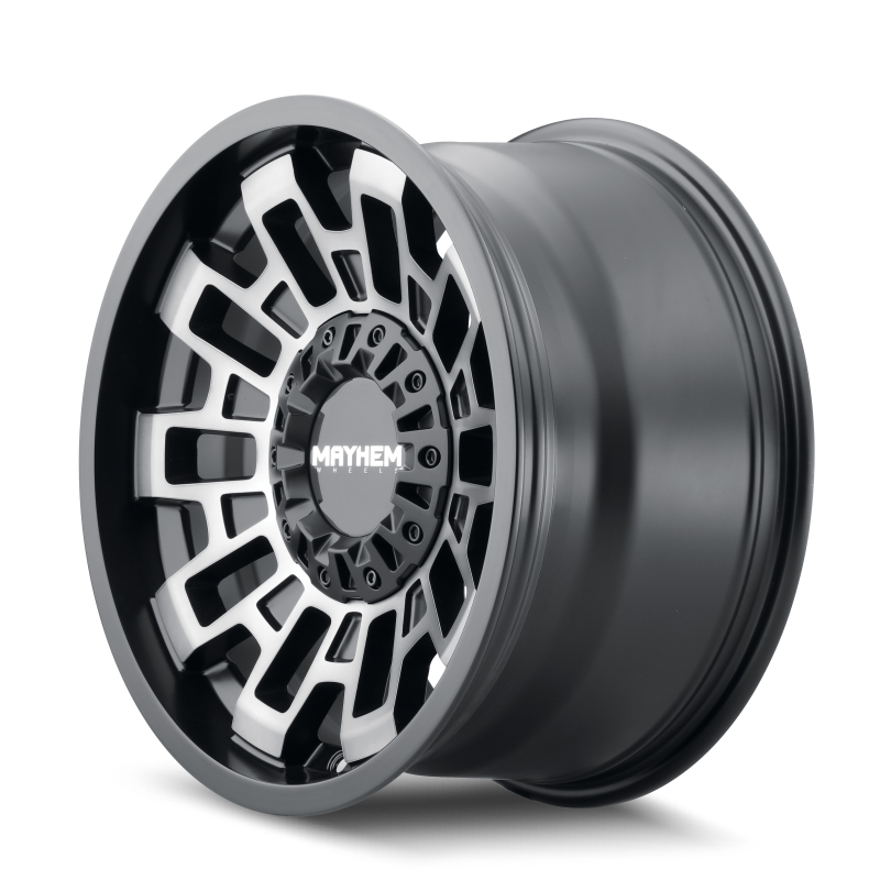 Mayhem 8113 Cortex 20x9 / 8x165.1 BP / 0mm Offset / 125.2mm Hub Matte Black w/ Dark Tint Wheel 8113-2981TM 8113-2981TM Photo - Primary
