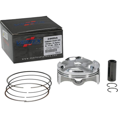 Vertex Pistons Vertex Piston 2020 Kawasaki KX 250 F 250cc Forged Replica Piston Kit 24456A 24456A Photo - Primary