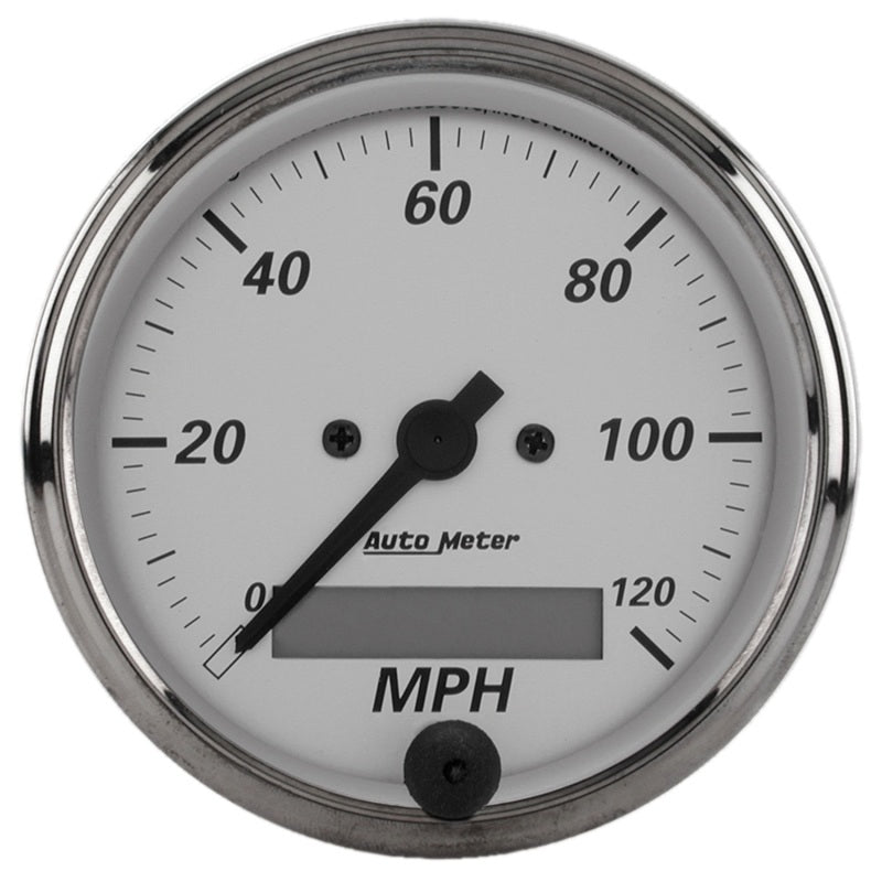 Autometer American Platinum 3-1/8in 0-120mph Electronic In-Dash Programmable Speedometer 1988 1988 Photo - Primary