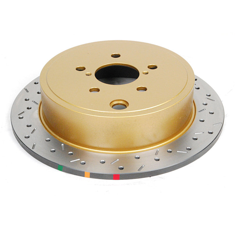 DBA 12+ Subaru/Scion BRZ/FR-S (AU Spec) 10 Lug Slot Rear Drilled & Slotted 4000 Series Rotor 42659XS-10 42659XS-10 Photo - Primary