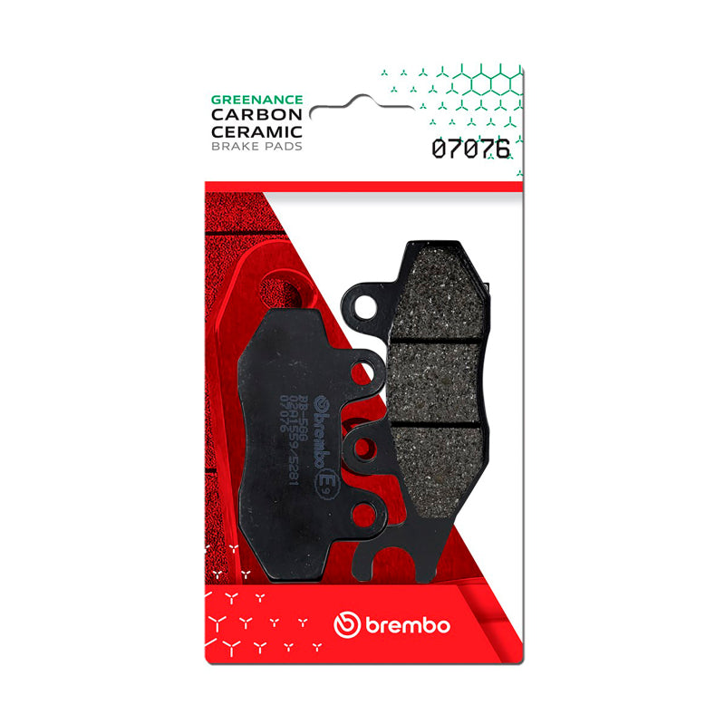 Brembo OE Peugeot Satelis/Peugeot Vivacity/Suzuki An Burgman Carbon Ceramic Brake Pad - Front 07076 07076 User 1