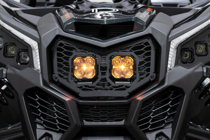 Diode Dynamics 17-24 Can-Am Maverick X3 Stage Series LED Grille Kit - Sport Yellow Combo DD7879 DD7879 User 1