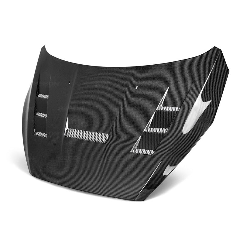 Seibon 15-17 Ford Focus TV-Style Carbon Fiber Hood HD16FDFO-TV HD16FDFO-TV Photo - Primary