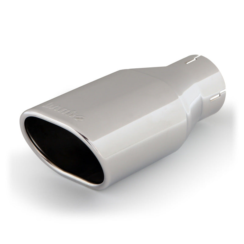 Banks Power Tailpipe Tip Kit - SS Obround Angle Cut - Chrome - 2.5 In 52900 Photo - Primary