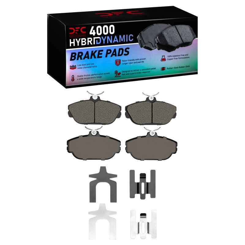 DFC DFC 4000 HybriDynamic Brake Pads Brakes, Rotors & Pads Brake Pads - OE main image