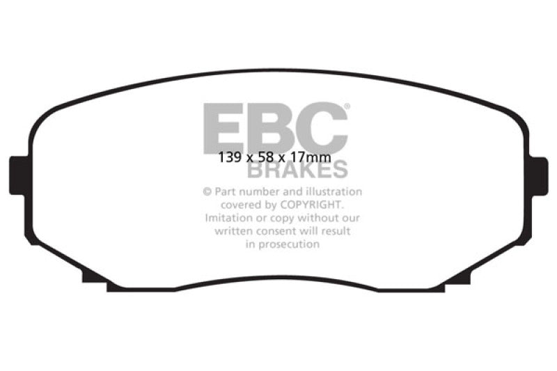 EBC Disc Brake Pad Set DP31794C Photo - Primary