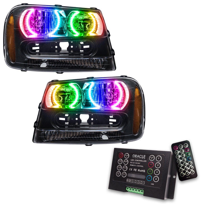 ORACLE Lighting Oracle 02-09 Chevrolet Trail Blazer SMD HL - ColorSHIFT w/ 2.0 Controller 8168-333 8168-333 Photo - Primary