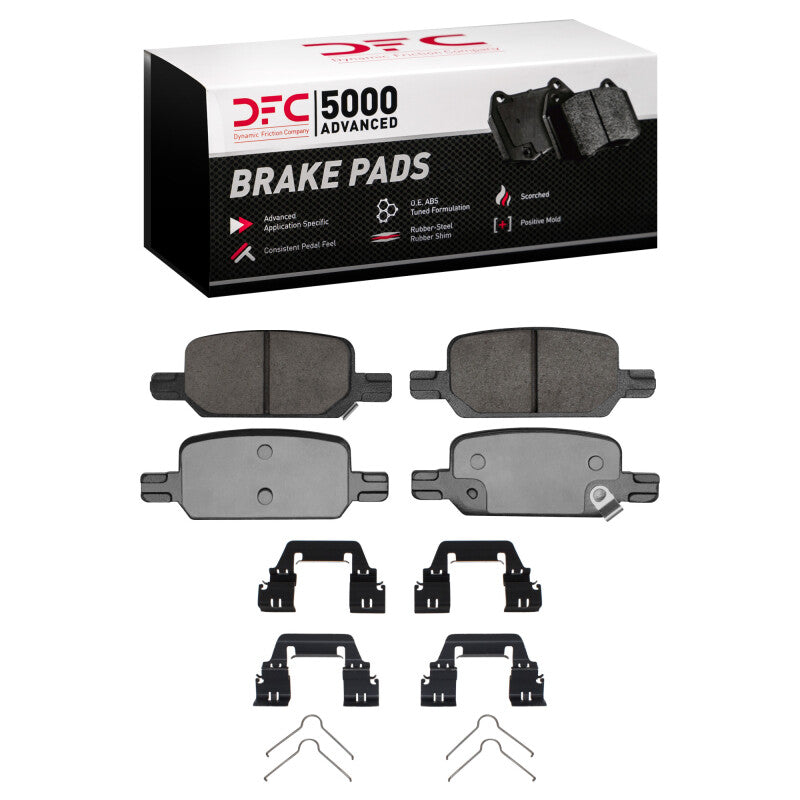 DFC DFC 5000 Advanced Ceramic Brake Pads Brakes, Rotors & Pads Brake Pads - OE main image