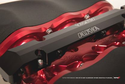 AMS Performance 2009+ Nissan GT-R R35 Alpha Carbon Intake Manifold Secondary Fuel Rail Kit ALP.07.07.0101-1 ALP.07.07.0101-1 Photo - Primary