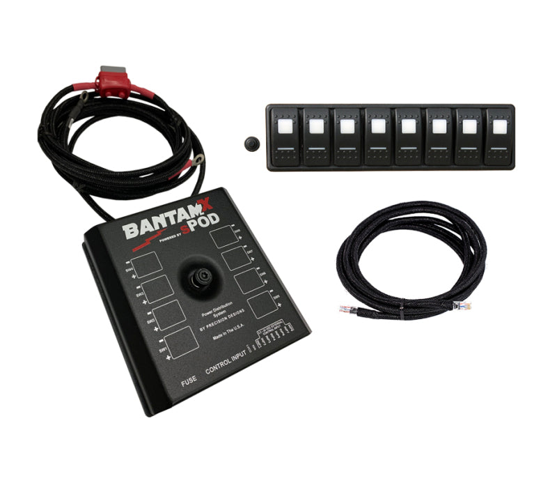 SPOD BantamX Modular w/ Green LED (84 In Battery Cables) BXMOD84G BXMOD84G Photo - Primary