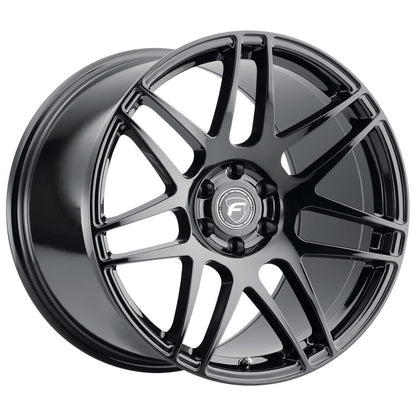 Forgestar F14 18x9.5 / 5x120 BP / ET35 / 6.6in BS Gloss Black Wheel F15189521P35 F15189521P35 Photo - Primary