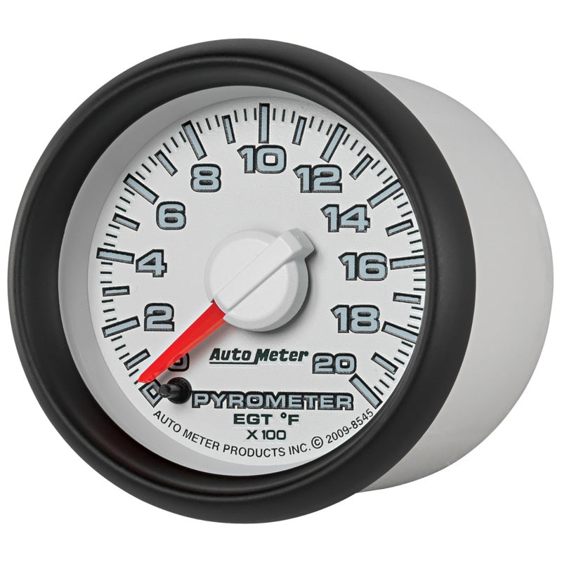 Autometer 2-1/16" Pyrometer, 0-2000 °F, Stepper Motor, Gen 3 Dodge Factory Match 8545 User 2