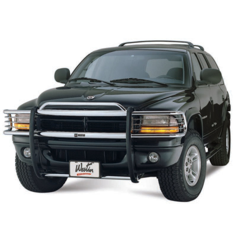 Westin 1997-2004 Dodge Dakota Sportsman Grille Guard - Black 40-0145 40-0145 Photo - Mounted