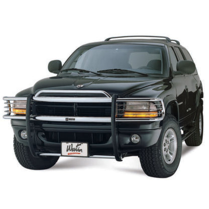 Westin 1997-2004 Dodge Dakota Sportsman Grille Guard - Black 40-0145 40-0145 Photo - Mounted