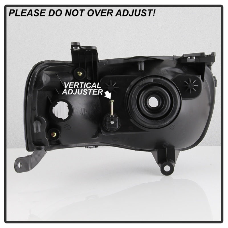 SPYDER xTune 01-04 Ford Escape OEM Style Headlights - Black (HD-JH-FESCA01-AM-BK) 9042591 9042591 Photo - Unmounted
