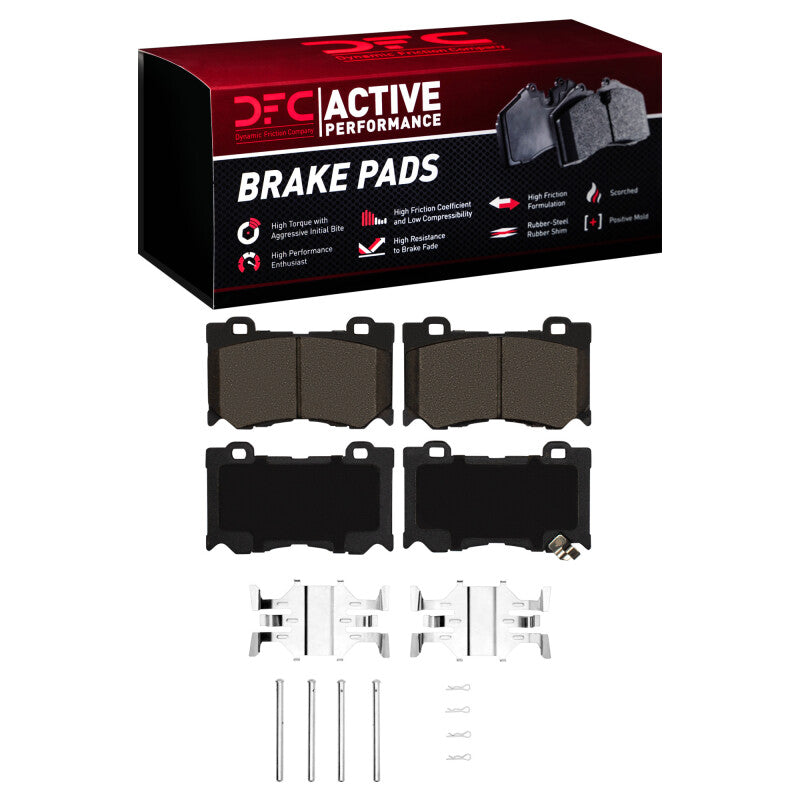 DFC DFC Active Performance Pads Brakes, Rotors & Pads Brake Pads - Performance main image