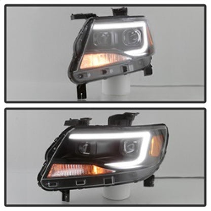 SPYDER xTune Chevy Colorado 15-17 Halogen Only Projector Headlights - DRL - Black PRO-JH-CCO04-LBDRL-BK 9039287 9039287 Photo - Unmounted